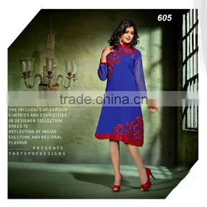 Western Party Wear Kurtis thumbnail-3