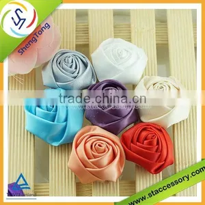 Decorative Ribbon Flowers Handmade Ribbon Flower Decoration thumbnail-2