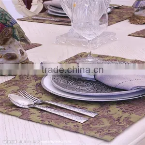 Wedding Polyester Jacquard Monogrammer Napkin With Ring thumbnail-6