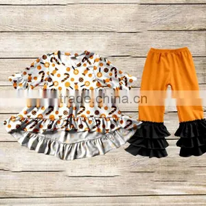 Halloween Boutique Outfits Girls 2017 Fall Clothes Sets Girls Halloween Giggle Moon Remake Outfits thumbnail-3