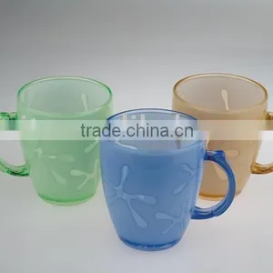 Plastic Drinking Cup With Handle thumbnail-1