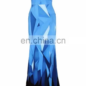 2016 Fashion off Shoulder Cotton-blend Evening Gown ,evening Dress for Women thumbnail-4