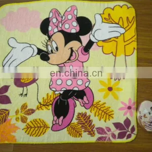 Customized Compressed Magic Towel 100% Cotton Towel Fabric With Printed Mickey Mouse thumbnail-2