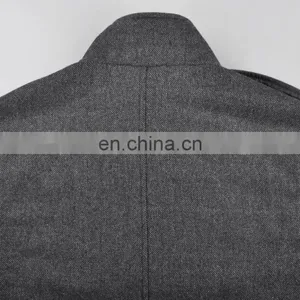 Lastest Design Mens Spring Top Grade Handsome Cashmere Overcoat thumbnail-5