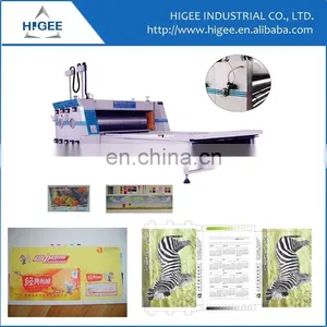ZSY Flexo Rotary Printing Machine With 4 Colors Chain Feeding Carton Printing Machine thumbnail-1