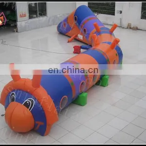 Inflatable Caterpillar Tunnel Maze Portable Caterpillar Tunnel thumbnail-1