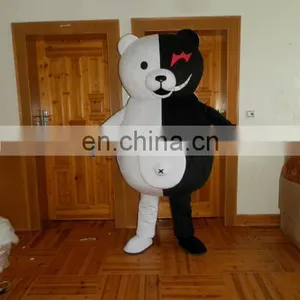 Promotional Custom Black and White Cat Advertising Costume for Adult Wearing thumbnail-2
