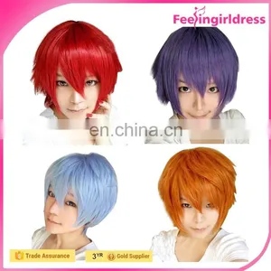 100 Human Long Straight Hair Japanese Hot Cosplay Wig thumbnail-2