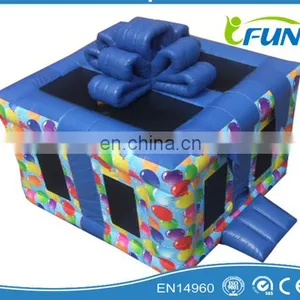 Gift Box Inflatable Bouncer for Sale/inflatable Gift Box Bouncer/inflatable Gift Box Jumping Bouncer thumbnail-4