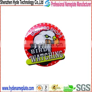 Promotional Beautiful Cheap Metal Animal Print Buttons Badge thumbnail-1