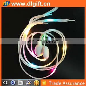 Led Light Up Shoelaces Nylon Material Led Shoelaces Light , Crazy Led Glow Shoelaces thumbnail-3