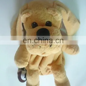 Plush Dog Bag Plush Dog Backpack Kid's Bag Toy Plush Animal Backpack thumbnail-1