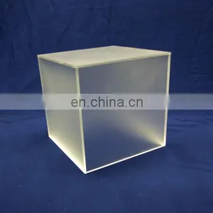 Frosted Square Acrylic Retail Display Cube Box thumbnail-4