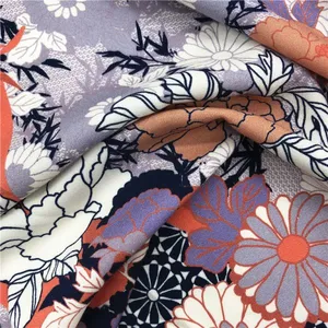 Latest Design Cheap Fancy Custom Digital Printed Rayon Silk Fabric thumbnail-4