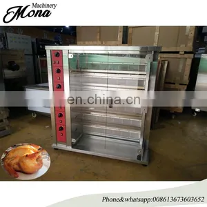 Commercial Stainless Steel Push Five-story Gas Chicken Oven thumbnail-4