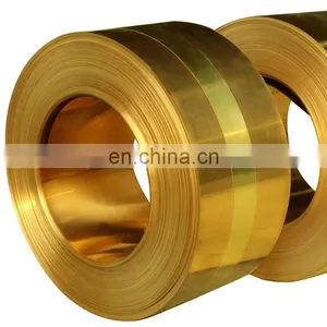 C2680 Brass Coil / CuZn37 C37000 C46400 H62 Brass Strip With Factory Price thumbnail-2