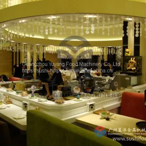 Magnetic Rotating Equipment Delivery System Equipment Sushi Conveyor for Sale thumbnail-1