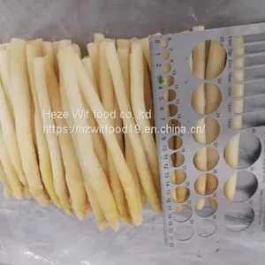 IQF White Asparagus Spears L Grade Washing ,peeled ,blanching thumbnail-3