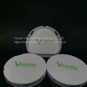 HappyZir HT High Translucency Dental Zirconia Blocks for CADCAM System for Dental Technician Dental Lab thumbnail-2