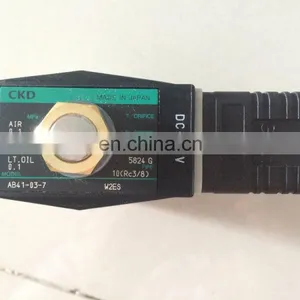 CKD Solenoid Valve Japan Solenoid Valve AB41-03-7-W2ES-DC24V thumbnail-4