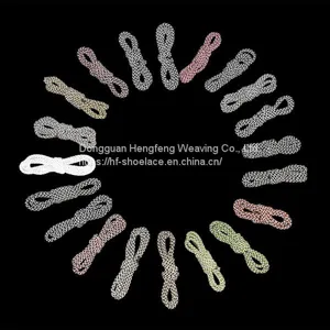 Custom Fashion Polyester Quality Cheap Wholesale Shoelaces Reflective Fashion Shoelace thumbnail-5