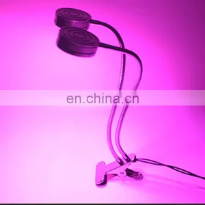 2018 New LED Grow Light, 14W Indoor Flexible Gooseneck Plant Growth Clip Light With USB Port Double Head thumbnail-5