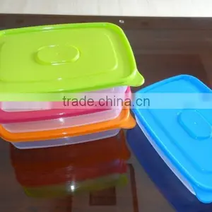 New Design Rectangular Plastic Food Storage Container thumbnail-1