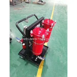 Car Engine Oil Recylce Oil Filter Machine Unit With 3 Class Filtration thumbnail-4