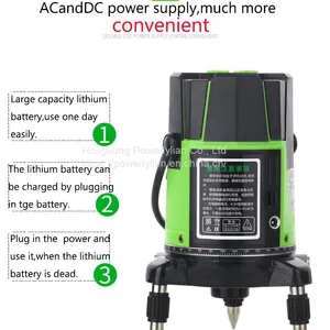 Handheld Green Beam Level Laser 360 Self-Leveling Rotary Line Laser Level Machine Tool thumbnail-2