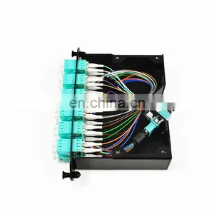 FTTX Solution Provider 24 Core MTP -LC Optical Fiber Cassette thumbnail-1