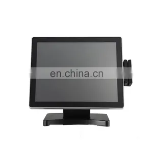Restaurant All in One Pos pc 15 Inch Retail Touch Screen Pos Systems Cashier Register With POS Printer thumbnail-3