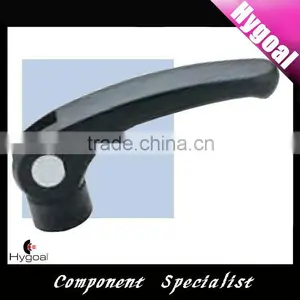 Black Plastic Adjustable Handle Internal and External Thread Adjustable Handle thumbnail-1
