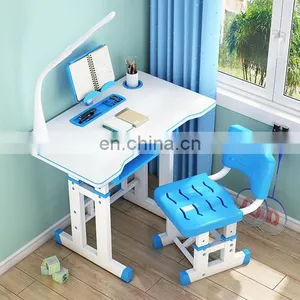 High Quality Modern White Pink Light Kids Art Homework Drawing Study Folding Table Children's Learning Table for Sale thumbnail-2