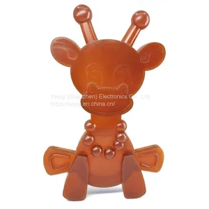 Baby Teether Amber Giraffe Teething Toy Rubber Wholesale by Weiqi thumbnail-1