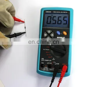 All-sun EM6000 Professional True RMS Digital Multimeter 3 5/6-digit LCD Display Multimeter Max/min Value Recording Tester thumbnail-5