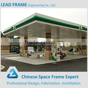 Hot Sale Galvanized Steel Fabrication for Fuel Filling Station thumbnail-1