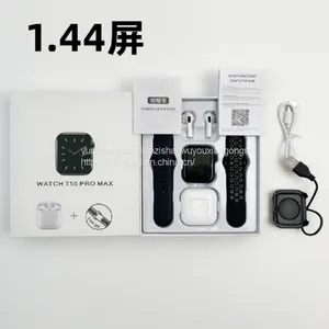 T55PRO MAX Smart Watch 1.71 Large Screen Health Monitoring Bluetooth Call Bluetooth Headset Two-in-one Bracelet thumbnail-3