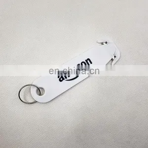Wholesale Multifunction Custom Open Ended Letter Envelop Opener Plastic Logo Belt Cutter thumbnail-1