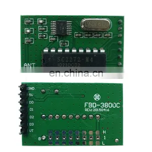 FBD- 3800-2272-M4 Wireless Remote Control Switch Module Board Long Range rf Remote Control Switch 315/433mhz thumbnail-2