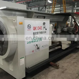 Factory Sale QK1343 CNC Turning Lathe Pipe Threading Lathe Machine thumbnail-4