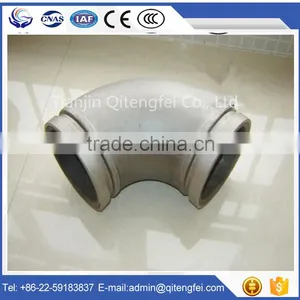 DN125 Twin Wall Concrete Pump Elbow 30D/45D/90D thumbnail-5