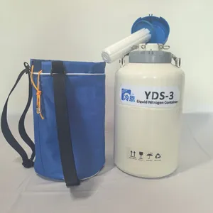 3L Artificial Insemination Lightweight Liquid Nitrogen Tank thumbnail-1
