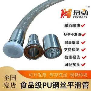 Chuck Transparent Hoses, Suitable for Pumping Beer, White Liquor, Beverages. thumbnail-2