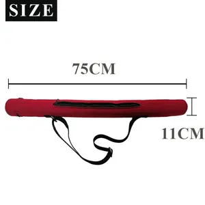 Custom Sling Shoulder Strap Solid Color Neoprene 6 Pack Cola Beer Can Cooler Tube thumbnail-4
