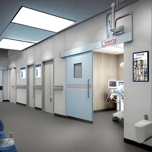 Modern Designed Automatic Sliding Steel Glass Doors for Hospital & Laboratory Operations Interior Hermetic Door thumbnail-4