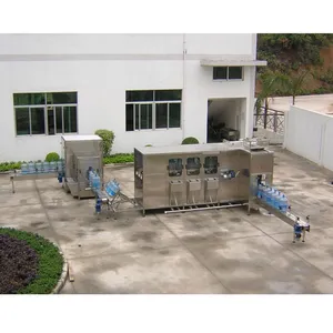 Factory Price 150/300/450/600bph Automatic 18.9 Liter 20liter Bottle Mineral Drinking Water 5 Gallon Filling Capping Machine thumbnail-2