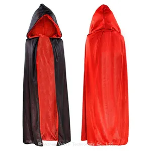 Custom Hooded Vampire Cloaks - Medieval Style for Party Wizard Witch Cosplay thumbnail-2