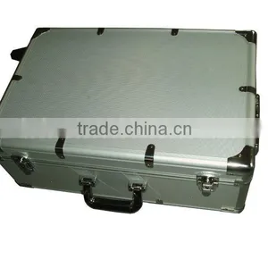 Hot Sale Aluminum Trolley Hard Case Luggage Case thumbnail-4