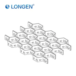 Wholesale SS304/SS316 Double-Clench Lance Hole Type Stainless Steel Wire Refractory Hexagonal Mesh for Furnaces Welded Mesh thumbnail-1