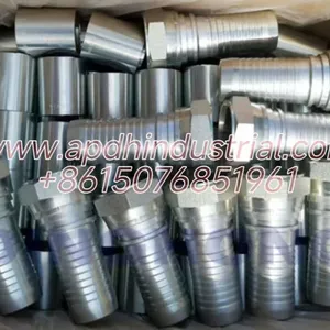 Hydraulic Rubber Hose Connector Ferrule Fittings thumbnail-1